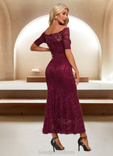 Load image into Gallery viewer, Mignon Boat Neck Elegant Trumpet/Mermaid Lace Maxi Dresses HDOP0022251