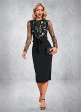 Load image into Gallery viewer, Destinee Scoop Elegant Sheath/Column Polyester Dresses HDOP0022374