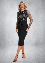 Load image into Gallery viewer, Destinee Scoop Elegant Sheath/Column Polyester Dresses HDOP0022374