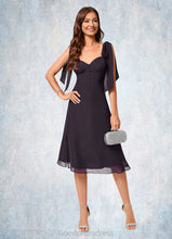 Load image into Gallery viewer, Gill A-line Sweetheart Knee-Length Chiffon Cocktail Dress HDOP0022500