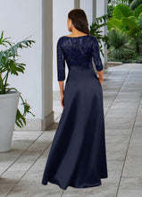 Load image into Gallery viewer, Adalyn A-Line Sequins Floor-Length Dress HDOP0022680