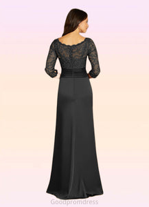 Izabella Mermaid Lace Floor-Length Dress HDOP0022682