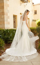 Load image into Gallery viewer, Strapless Mermaid Wedding Dresses Beautiful Satin Beach Bridal Dresses