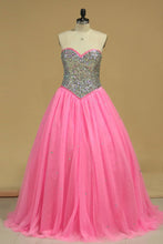 Load image into Gallery viewer, Quinceanera Dresses Ball Gown Sweetheart With Beading Floor Length