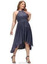 Load image into Gallery viewer, Ruby A-line Scoop Asymmetrical Chiffon Cocktail Dress HDOP0020982