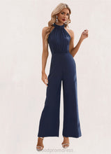 Load image into Gallery viewer, Selah High Neck Elegant Jumpsuit/Pantsuit Polyester Maxi Dresses HDOP0022551