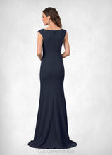 Load image into Gallery viewer, Ally Mermaid Sequins Lace Sweep train Dress HDOP0022643