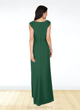 Load image into Gallery viewer, Yvonne A-Line Lace Chiffon Floor-Length Dress HDOP0022644