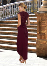 Load image into Gallery viewer, Natasha A-Line Lace Asymmetrical Dress HDOP0022660