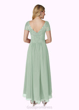 Load image into Gallery viewer, Marley A-Line Lace Chiffon Asymmetrical Dress HDOP0022678