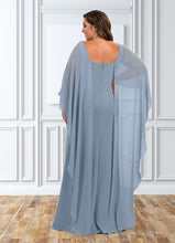 Load image into Gallery viewer, Savannah Sheath Chiffon Floor-Length Dress P0019827