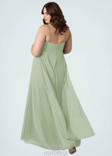 Load image into Gallery viewer, Amina A-Line Pleated Chiffon Floor-Length Dress P0019601