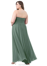 Load image into Gallery viewer, Luna A-Line Sweetheart Neckline Chiffon Floor-Length Dress P0019723
