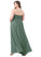 Luna A-Line Sweetheart Neckline Chiffon Floor-Length Dress P0019723