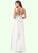 Jenny A-Line Sweetheart Neckline Chiffon Floor-Length Dress P0019706