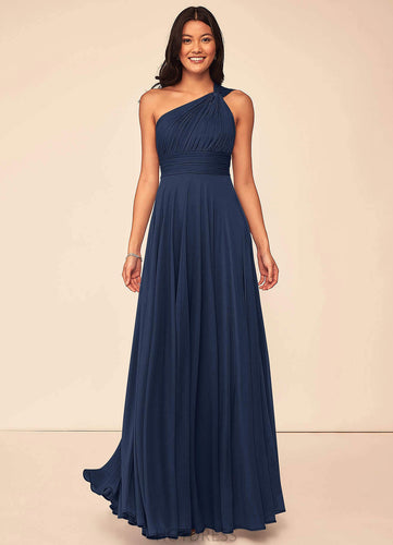 Taniyah A-Line/Princess Short Sleeves V-Neck Natural Waist Floor Length Bridesmaid Dresses