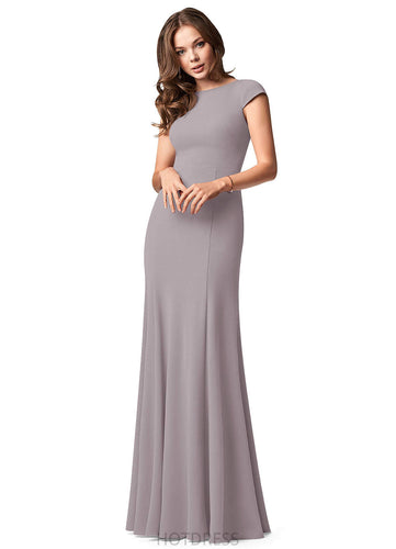 Carmen Sleeveless Natural Waist V-Neck Floor Length A-Line/Princess Bridesmaid Dresses