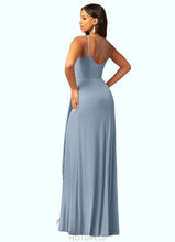 Load image into Gallery viewer, Ryan A-Line Pleated Mesh Floor-Length Dress P0019724