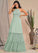 Logan Scoop Floor Length Sleeveless A-Line/Princess Natural Waist Bridesmaid Dresses