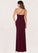 Dania Sheath One Shoulder Luxe Knit Floor-Length Dress P0019812