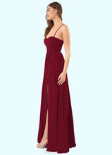 Load image into Gallery viewer, Olympia A-Line Corset Stretch Chiffon Floor-Length Dress P0019717