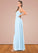 Liberty A-Line Side Slit Chiffon Floor-Length Dress P0019661