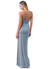 Load image into Gallery viewer, Virginia Floor Length Sleeveless Trumpet/Mermaid Natural Waist Bridesmaid Dresses