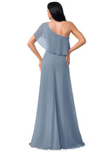 Load image into Gallery viewer, Teagan Stretch Satin Sleeveless Tea Length Straps A-Line/Princess Natural Waist Bridesmaid Dresses