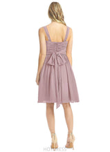 Load image into Gallery viewer, Pat V-Neck Sleeveless A-Line/Princess Floor Length Natural Waist Bridesmaid Dresses