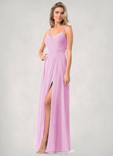 Load image into Gallery viewer, Genesis A-Line Lace Chiffon Floor-Length Dress P0019718