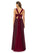Aliza Natural Waist Sleeveless A-Line/Princess Floor Length Off The Shoulder Bridesmaid Dresses