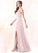 Anne A-Line Pleated Chiffon Floor-Length Dress P0019761