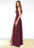 Maya A-Line Pleated Chiffon Floor-Length Dress P0019671