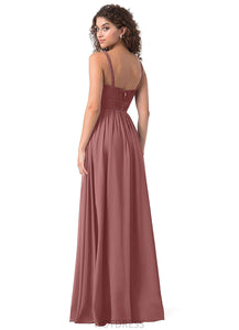 Susan V-Neck Floor Length Natural Waist Sleeveless A-Line/Princess Bridesmaid Dresses