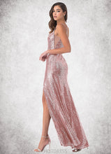 Load image into Gallery viewer, Kinsley Mermaid Signature Sequin Floor-Length Dress P0019752