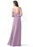 Simone A-Line/Princess Scoop Natural Waist Floor Length Sleeveless Bridesmaid Dresses