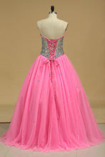 Load image into Gallery viewer, Quinceanera Dresses Ball Gown Sweetheart With Beading Floor Length