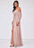 Jimena A-Line/Princess One Shoulder Floor Length Sleeveless Natural Waist Bridesmaid Dresses