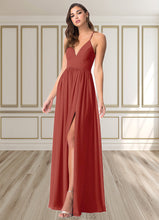 Load image into Gallery viewer, Kiley A-Line Chiffon Floor-Length Dress P0019606