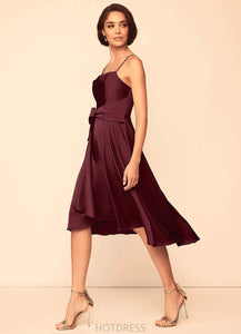 Maren V-Neck Sleeveless Natural Waist Floor Length A-Line/Princess Bridesmaid Dresses