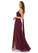 Aliza Natural Waist Sleeveless A-Line/Princess Floor Length Off The Shoulder Bridesmaid Dresses