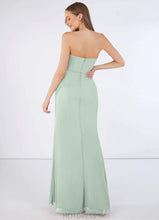 Load image into Gallery viewer, Susie Natural Waist Sleeveless Straps Floor Length A-Line/Princess Bridesmaid Dresses