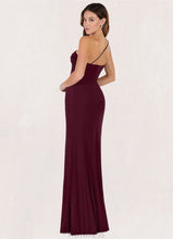 Load image into Gallery viewer, Dania Sheath One Shoulder Luxe Knit Floor-Length Dress P0019812