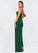 Kaia Sheath Corset Stretch Crepe Floor-Length Dress P0019804