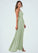Amina A-Line Pleated Chiffon Floor-Length Dress P0019601