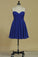 Homecoming Dresses Sweetheart With Applique And Beads Chiffon A Line