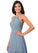 Lucinda A-Line/Princess Scoop Natural Waist Sleeveless Floor Length Bridesmaid Dresses
