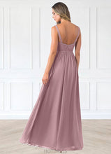 Load image into Gallery viewer, Taylor A-Line Pleated Chiffon Floor-Length Dress P0019611