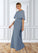 Savannah Sheath Chiffon Floor-Length Dress P0019827