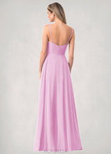 Load image into Gallery viewer, Genesis A-Line Lace Chiffon Floor-Length Dress P0019718